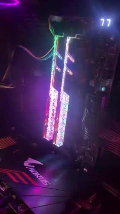 URGENT!!! lmao, my trident z royale g sticks rgb are freaking out and idk how to fix it. anybody know?