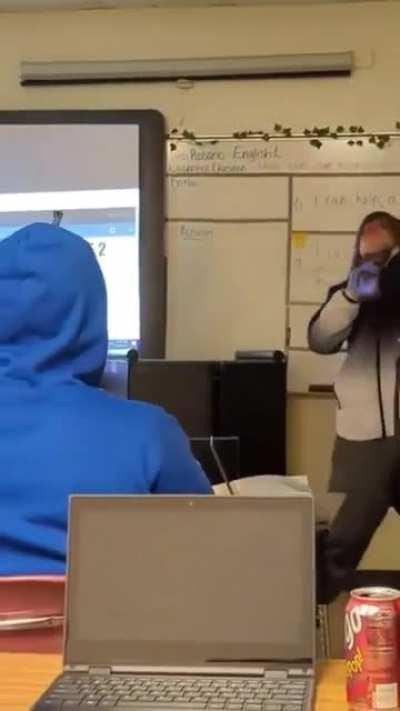 never seen a nigga choke someone while fighting