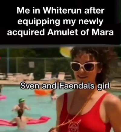 By the divines he’s slick