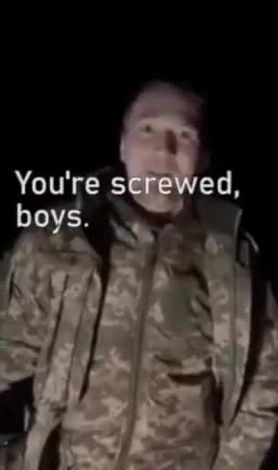 Six months ago this Ukrainian hero told the invaders their future and it still holds true today.