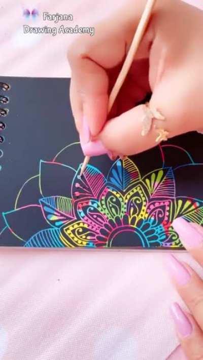 She has a magic in her hands, Beautiful