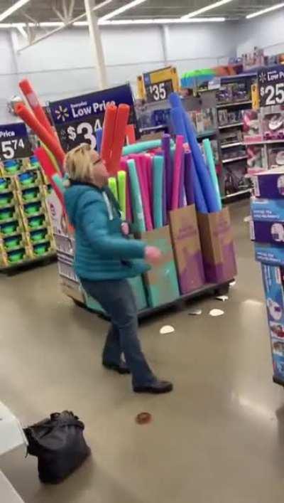 Just another Karen in a Walmart