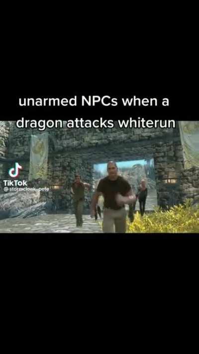 Pulls out iron daggers and long bows