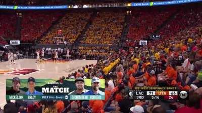 [Highlight] Donovan Mitchell commits a 10 second violation on both of his Free Throws