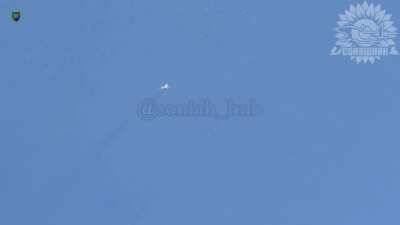 An airstrike using a guided American GBU-39 aerial bomb on a house with Russian drone operators. Kherson region, September 2025.