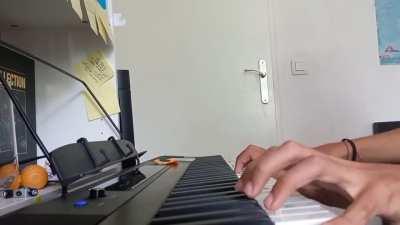 playing Triage At Dawn from the Half-life 2 ost on my piano [Original Content]