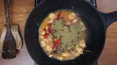 Chicken & Shrimp Coconut Curry