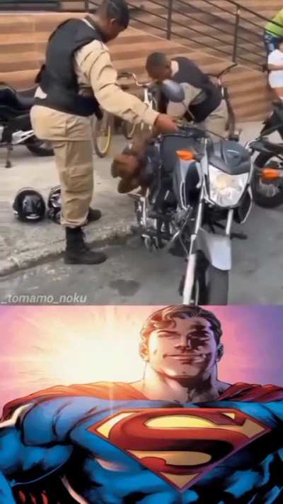 Depois dizem que Policial não é Herói 🥸