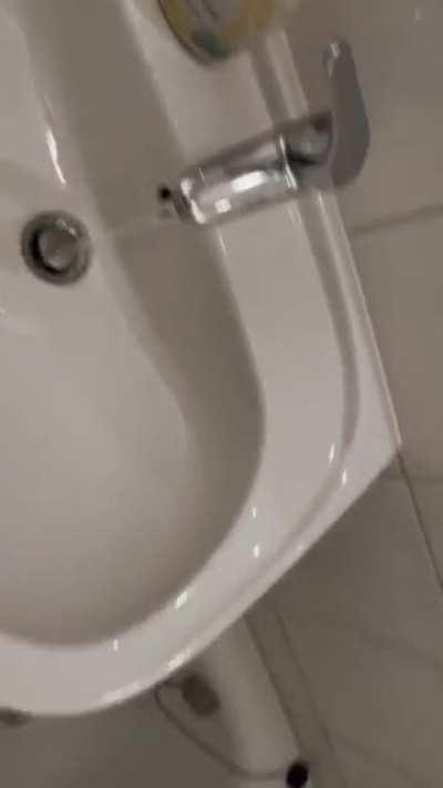 My landlord installed a new water pump and told me this is the normal amount of water pressure I should receive.