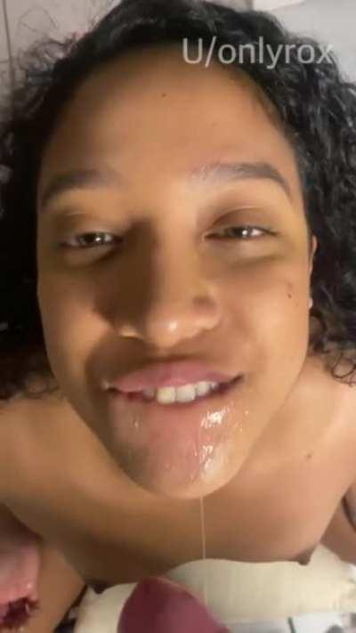 Daddy fed me nicely but I’m still hungry for more…