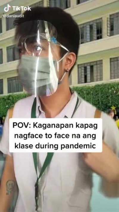 Yung biglang umubo kaklase mo. Haha suspended lol