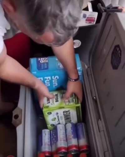 Cooler packing made easy