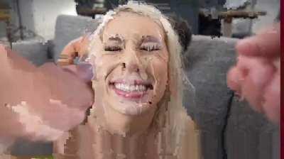 Two facials for a beautiful blonde