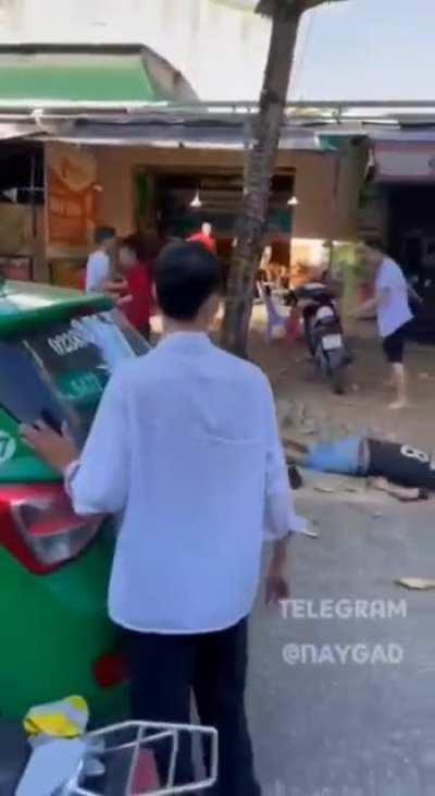 He acted like a opossum, smart move.