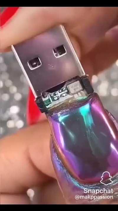 Humane way of carrying usb devices