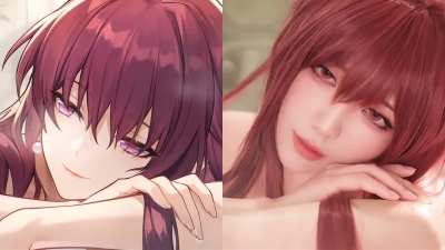 Kafka Fermata | Original & Cosplay Comparison (Cosplay by @贝勒儿)