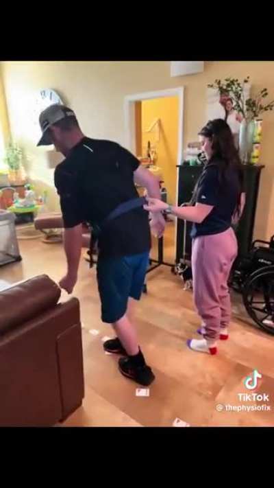 This is what ‘in sickness and in health’ looks like. Respect to her dedication 🙌🥹❤️