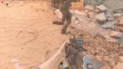 Friend caught me glitching out all over the place. Name checks out.