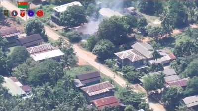 Ba Htoo Army, KNLA, and other groups attacking the Junta in Dawei District, Myanmar [December 14, 2024 and January 21, 2025, respectively] (Hawk Screech from Source)