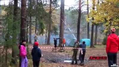 Wile E. Coyote’s Lumberjack Class