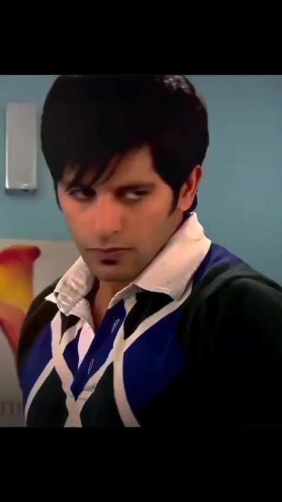 Avg toxic guy in indian serials be like 