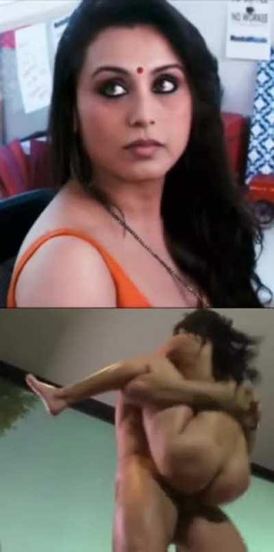 Rani Mukherjee ka gadrili gand kon kon marna chata hai patak patak k? 😉