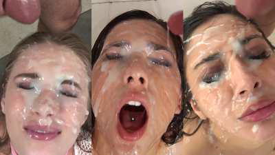 Sluts love their white makeup 🤍