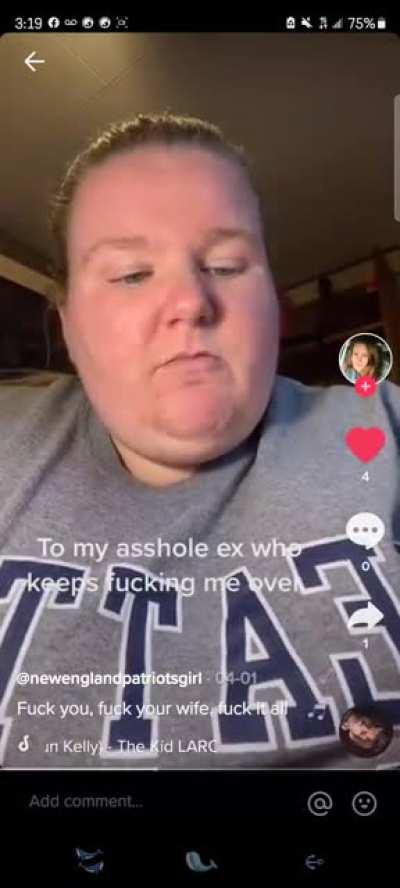 Went to school with this girl, her FB is 1000x more cringe than this too. Yikes.