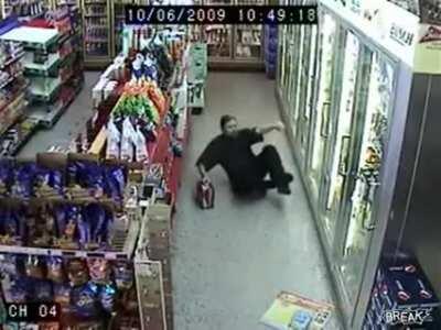 Drunk dude needs more beer