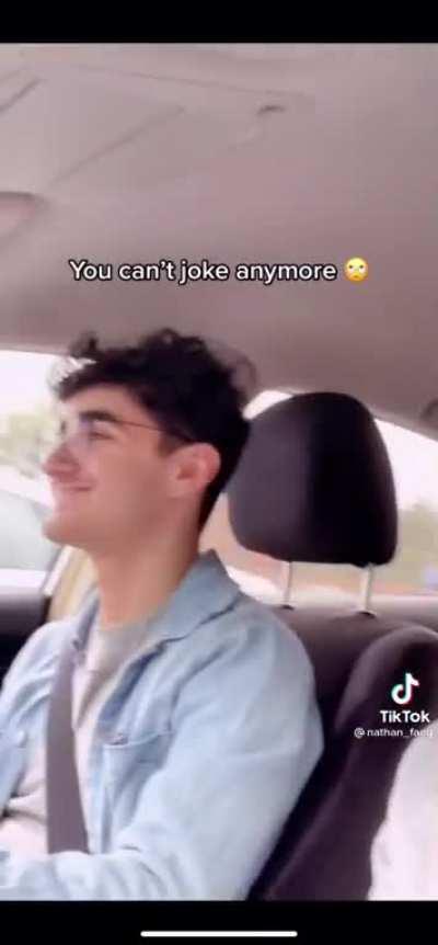 It's good if you can laugh at yourself