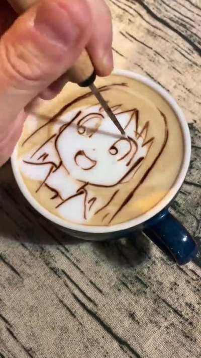 Starbucks employee after I stirr the coffee they spent 5 mins to make