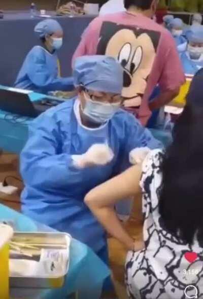 Advances in Chinese vaccinations allow 1st and 2nd dose to be administered consecutively to protect against AmericanVirus.