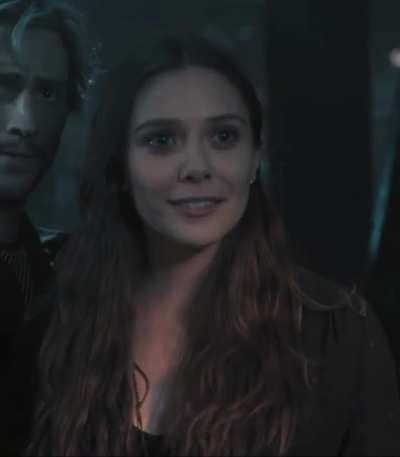 that wicked smile from Wanda in Age of Ultron (2015)