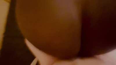 My friend loves ginger cock filling her hairy pussy