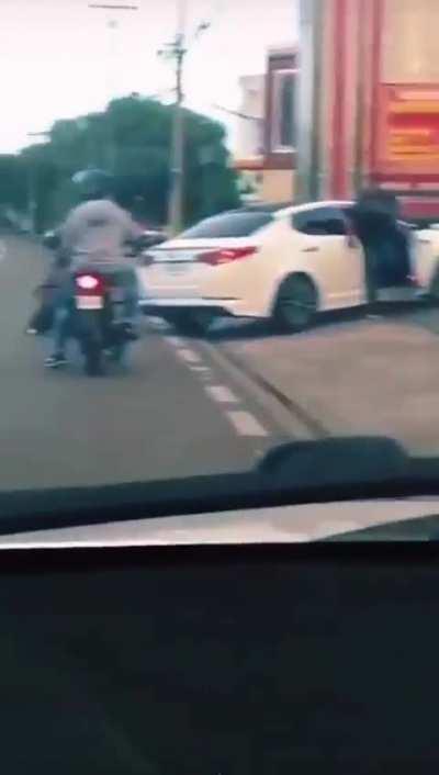 Recording from their car