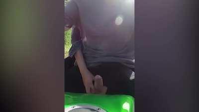 When you tell her to hold on tight