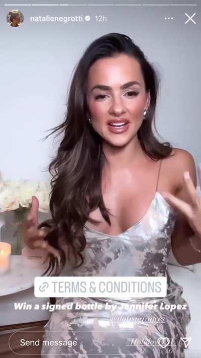 Natalie Negrotti (BB18) Perfume Promo