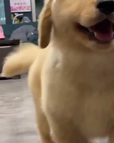 Happy feet and smile