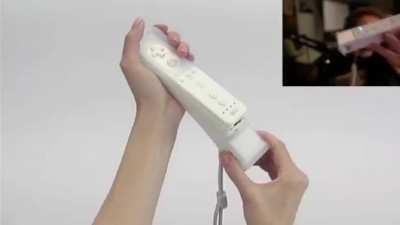 Connecting the wii motion plus accessory