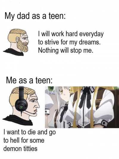 found myself rewatching dxd