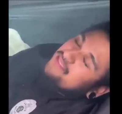 Intoxicated Security Guard Crashes His Mustang Than Goes Straight Back To Nos'ing