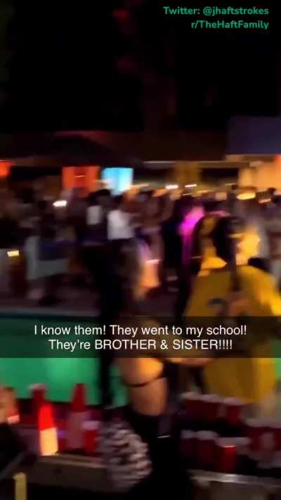 I know them! They’re brother and sister!