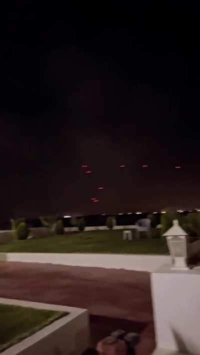 Shooting over the town