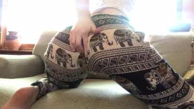 Oh no! I’ve got a hole in my leggings!