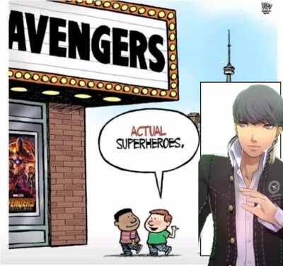 he saved the day from the black people😁😁