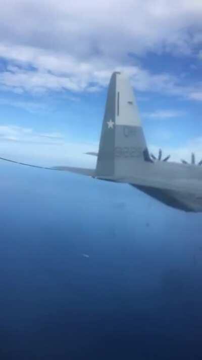 53E Love. HAAR over the Gulf of Mexico