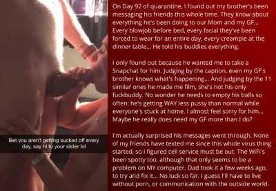 Quarantining with your GF was a mistake, Chapter 13