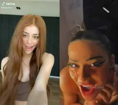 From Tiktok To Sucking Cock 😮