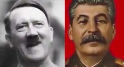 Hitler and Stalin deepfake