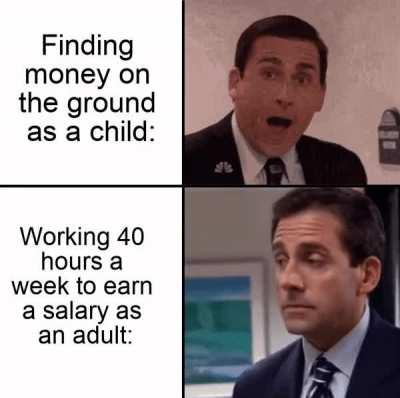 It feels totally different, even if it's a small amount.